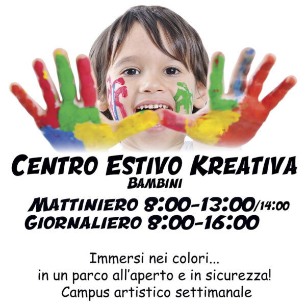 Centro Estivo Bambini Lucca Kreativa Artistico