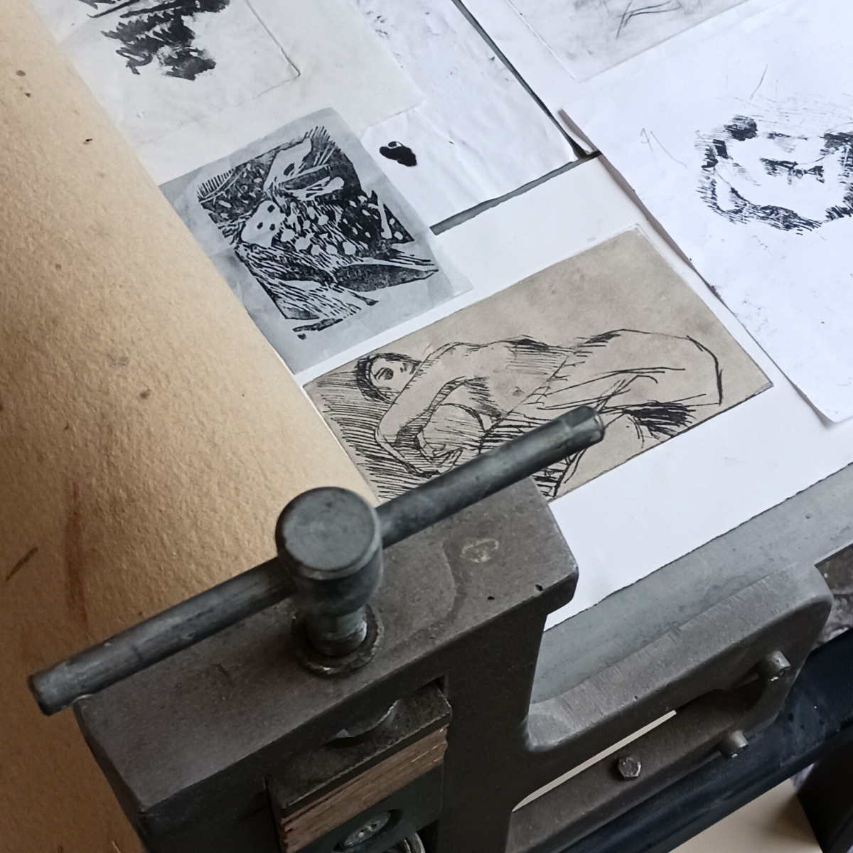 INCISIONE e STAMPA- Corso Laboratorio adulti - Lucca - KREATIVA